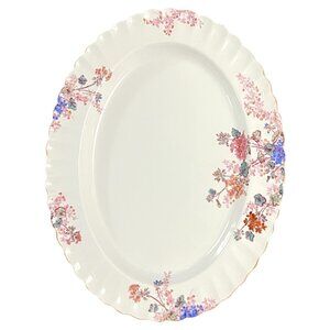 STUNNING Vintage Spode "Chelsea Garden" Oval Serving Platter  - 16" x 12 3/4"
